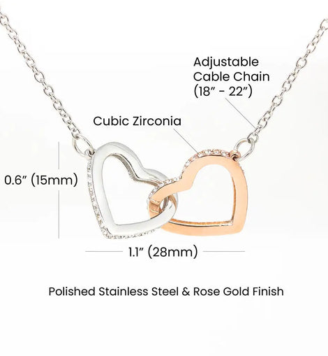 Interlocking Hearts Necklace