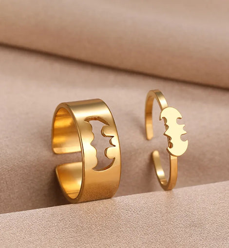 Stainless Steel Couple Rings