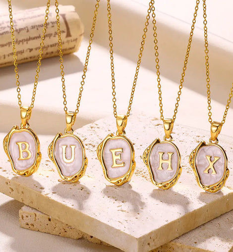 Letters Dimensional Necklace