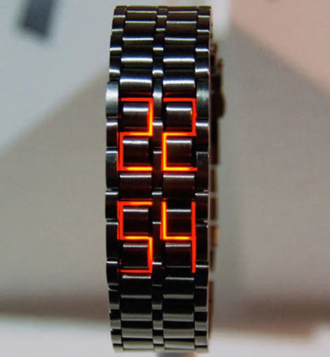 Lava Led Waterproof Watch