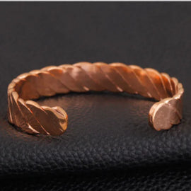 Red Copper Magnetic Bangle Open Bangle