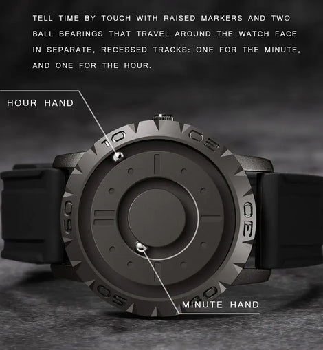 Iron Ball Magnetic Pointer Men's Watch