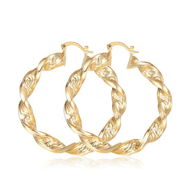 Punk Chic: Great Wall Hoop Earrings