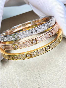 Popular Brand Luxury Inlaid Bracelets