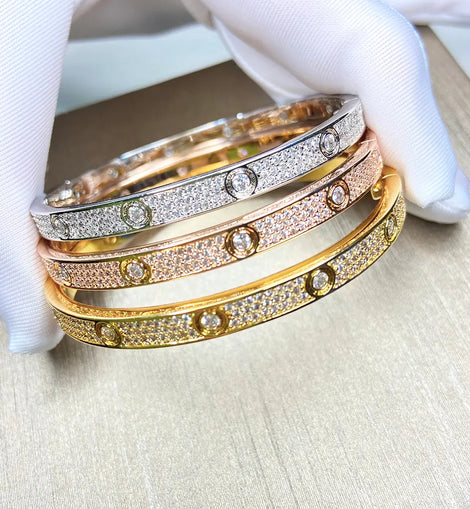 Popular Brand Luxury Inlaid Bracelets