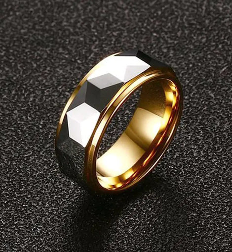 Multi-Faceted Prism Ring