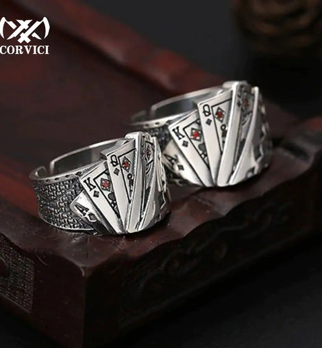 Biker Gothic Rock Men's Ring