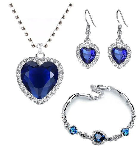 Titanic Heart of Ocean Inspired Jewelry for Women