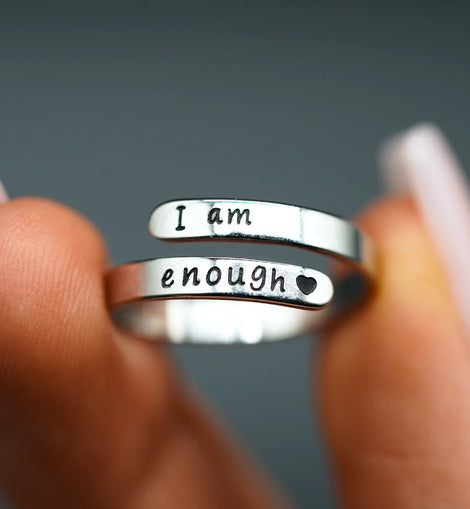 I Am Enough Ring