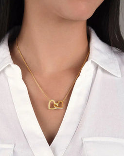 Interlocking Hearts Necklace